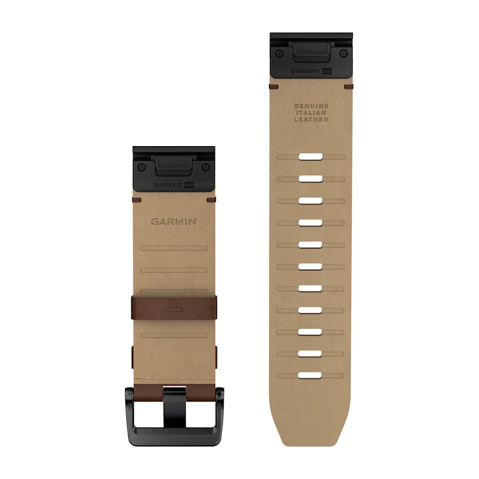 fēnix 9 - 51mm QuickFit 26mm Leather Bands