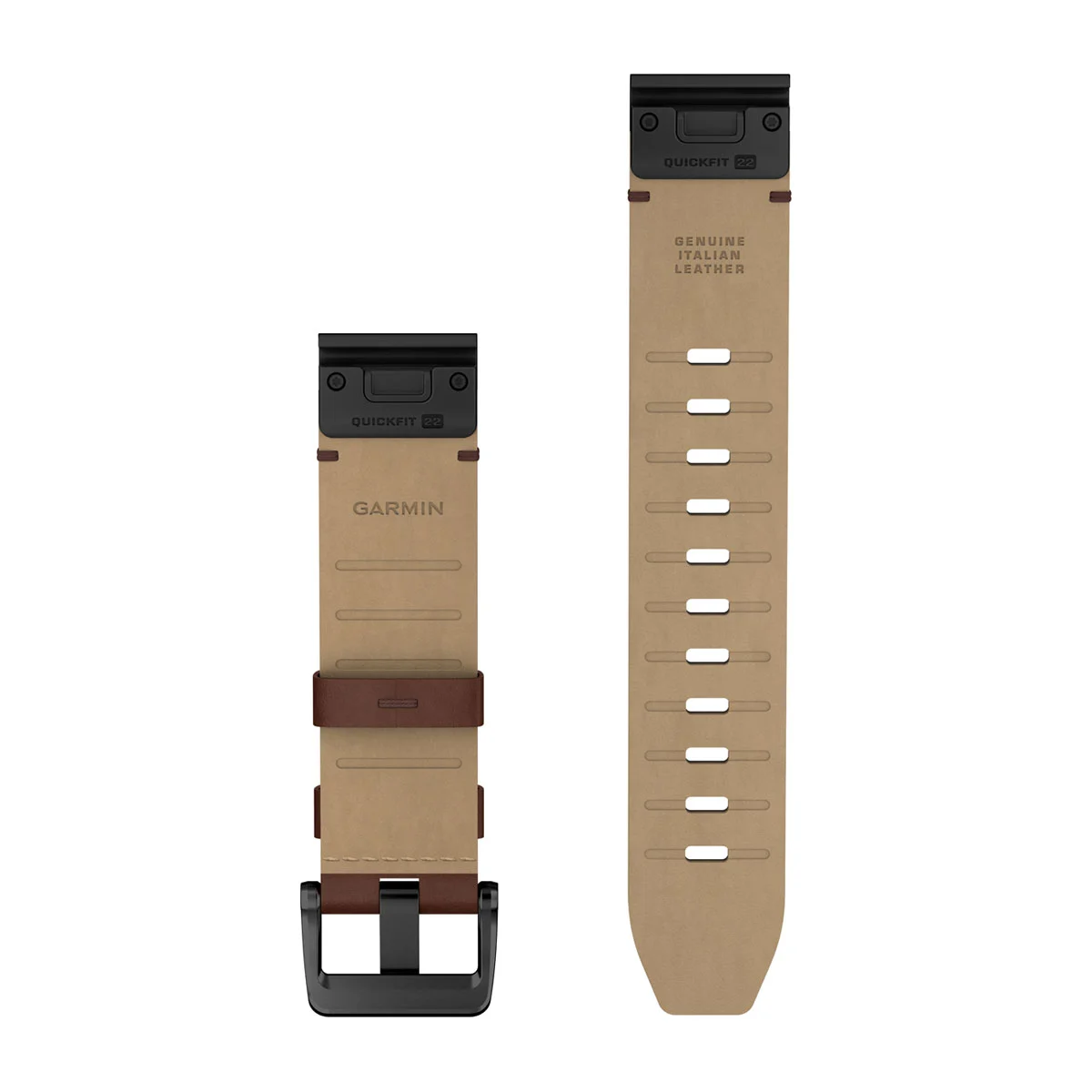 fēnix 9 - 47mm QuickFit 22mm Leather Bands
